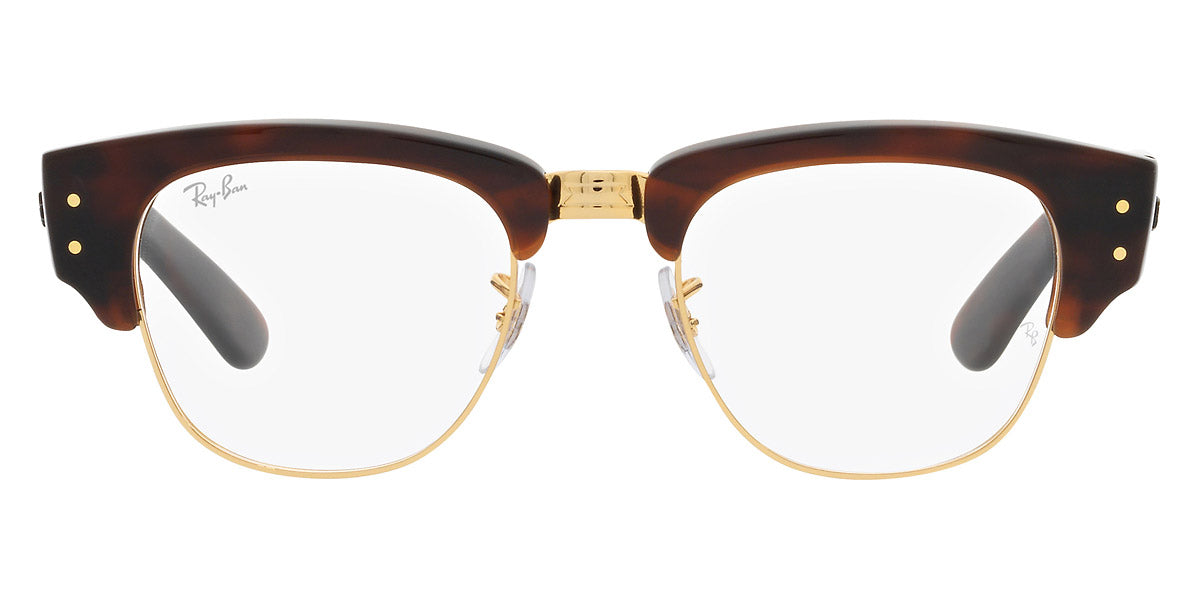 Ray-Ban® Mega Clubmaster RX0316V RX0316V 2372 50 - Tortoise on Gold Eyeglasses