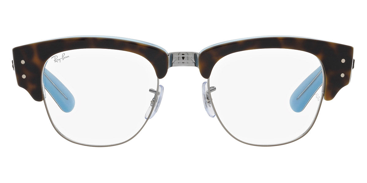 Ray-Ban® Mega Clubmaster RX0316V RX0316V 5883 50 - Havana on Blue on Gunmetal Eyeglasses
