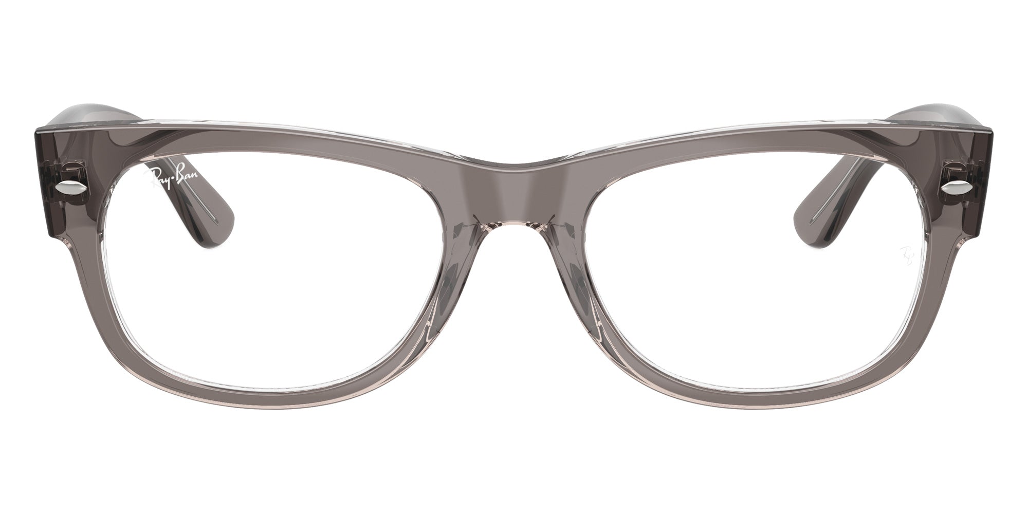 Ray-Ban® RX0832V RX0832V 8111 52 Eyeglasses - Transparent Gray