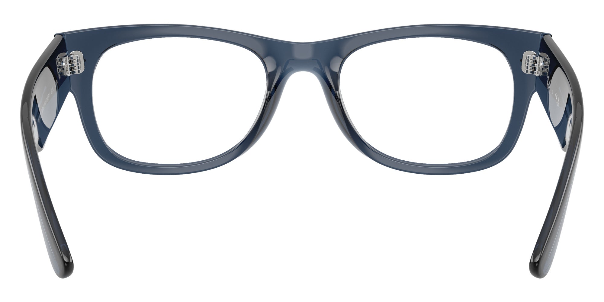 Ray-Ban® RX0832V RX0832V 8223 52 Eyeglasses - Transparent Dark Blue