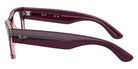 Ray-Ban® RX0832V RX0832V 8364 52 Eyeglasses - Violet/Pink