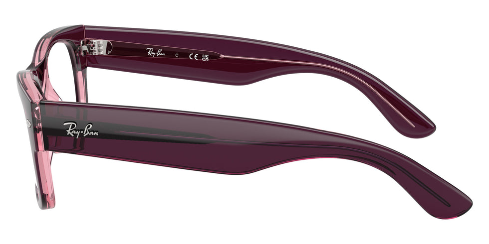 Ray-Ban® RX0832V RX0832V 8364 52 Eyeglasses - Violet/Pink