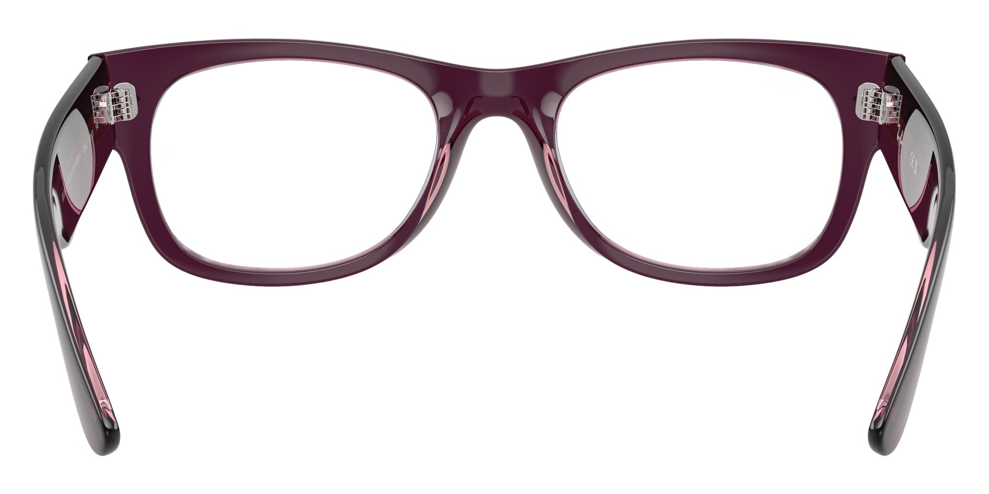 Ray-Ban® RX0832V RX0832V 8364 52 Eyeglasses - Violet/Pink