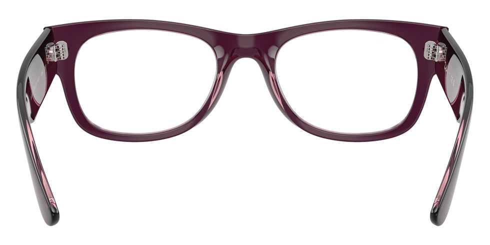 Ray-Ban® RX0832V RX0832V 8364 52 Eyeglasses - Violet/Pink