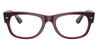 Ray-Ban® RX0832V RX0832V 8364 52 Eyeglasses - Violet/Pink