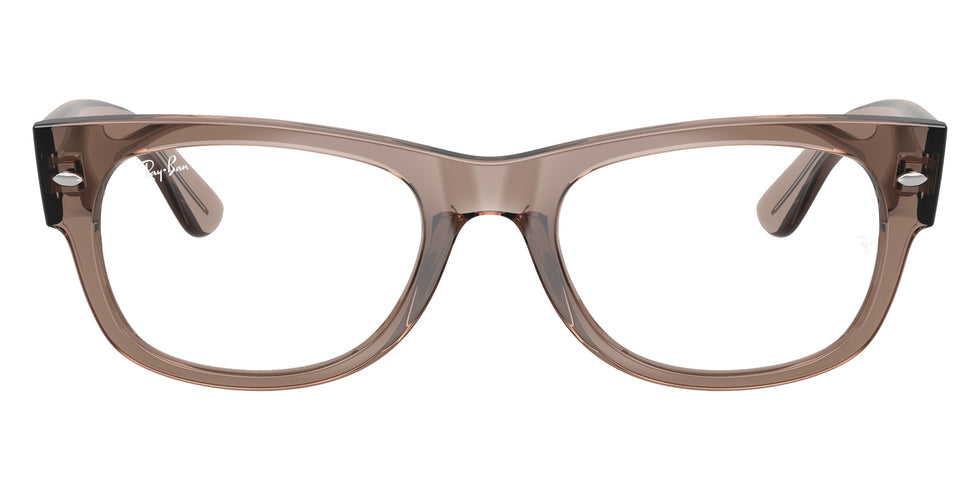 Ray-Ban® RX0832V RX0832V 8457 52 Eyeglasses - Transparent Taupe Beige