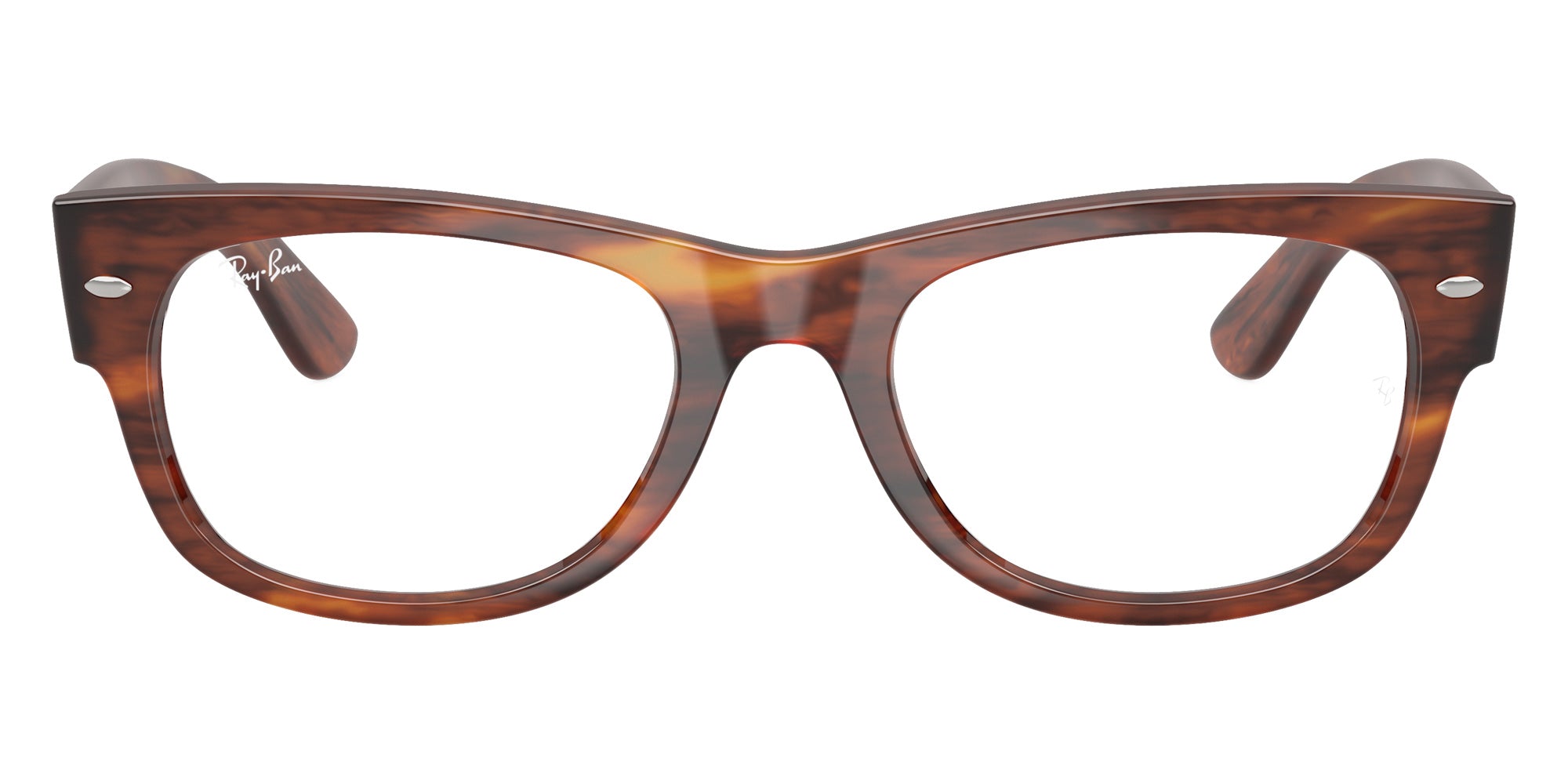 Ray-Ban® RX0832VF RX0832VF 2144 52 Eyeglasses - Striped Havana