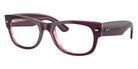 Ray-Ban® RX0832VF RX0832VF 8364 52 Eyeglasses - Violet/Pink