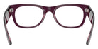 Ray-Ban® RX0832VF RX0832VF 8364 52 Eyeglasses - Violet/Pink