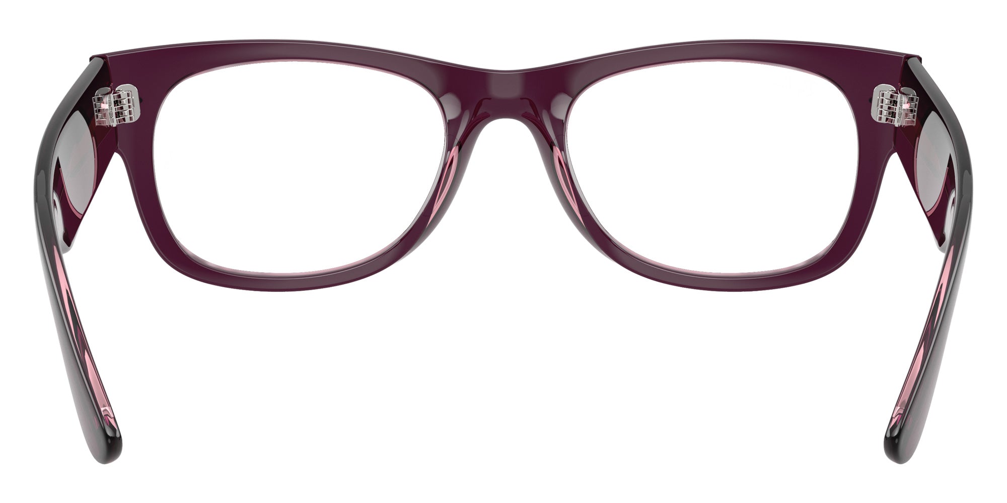 Ray-Ban® RX0832VF RX0832VF 8364 52 Eyeglasses - Violet/Pink