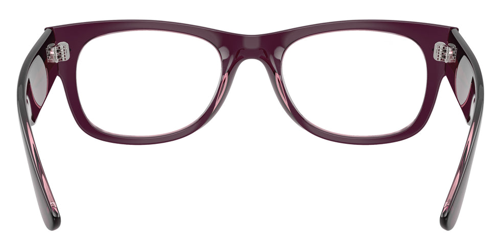 Ray-Ban® RX0832VF RX0832VF 8364 52 Eyeglasses - Violet/Pink