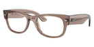 Ray-Ban® RX0832VF RX0832VF 8457 52 Eyeglasses - Transparent Taupe Beige