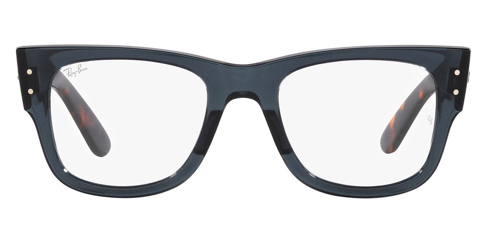 Ray-Ban® Mega Wayfarer RX0840V RX0840V 8296 51 - Transparent Dark Blue Eyeglasses