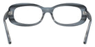 Ray-Ban® RX2221V RX2221V 8456 53 Eyeglasses - Striped Blue