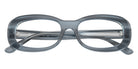 Ray-Ban® RX2221V RX2221V 8456 53 Eyeglasses - Striped Blue