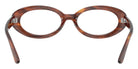 Ray-Ban® RX2223V RX2223V 2144 54 Eyeglasses - Striped Havana