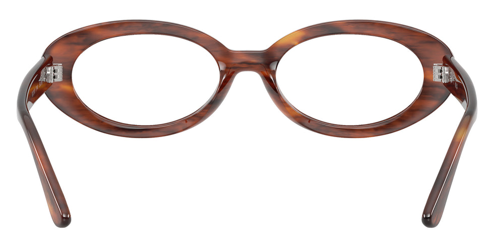 Ray-Ban® RX2223V RX2223V 2144 54 Eyeglasses - Striped Havana
