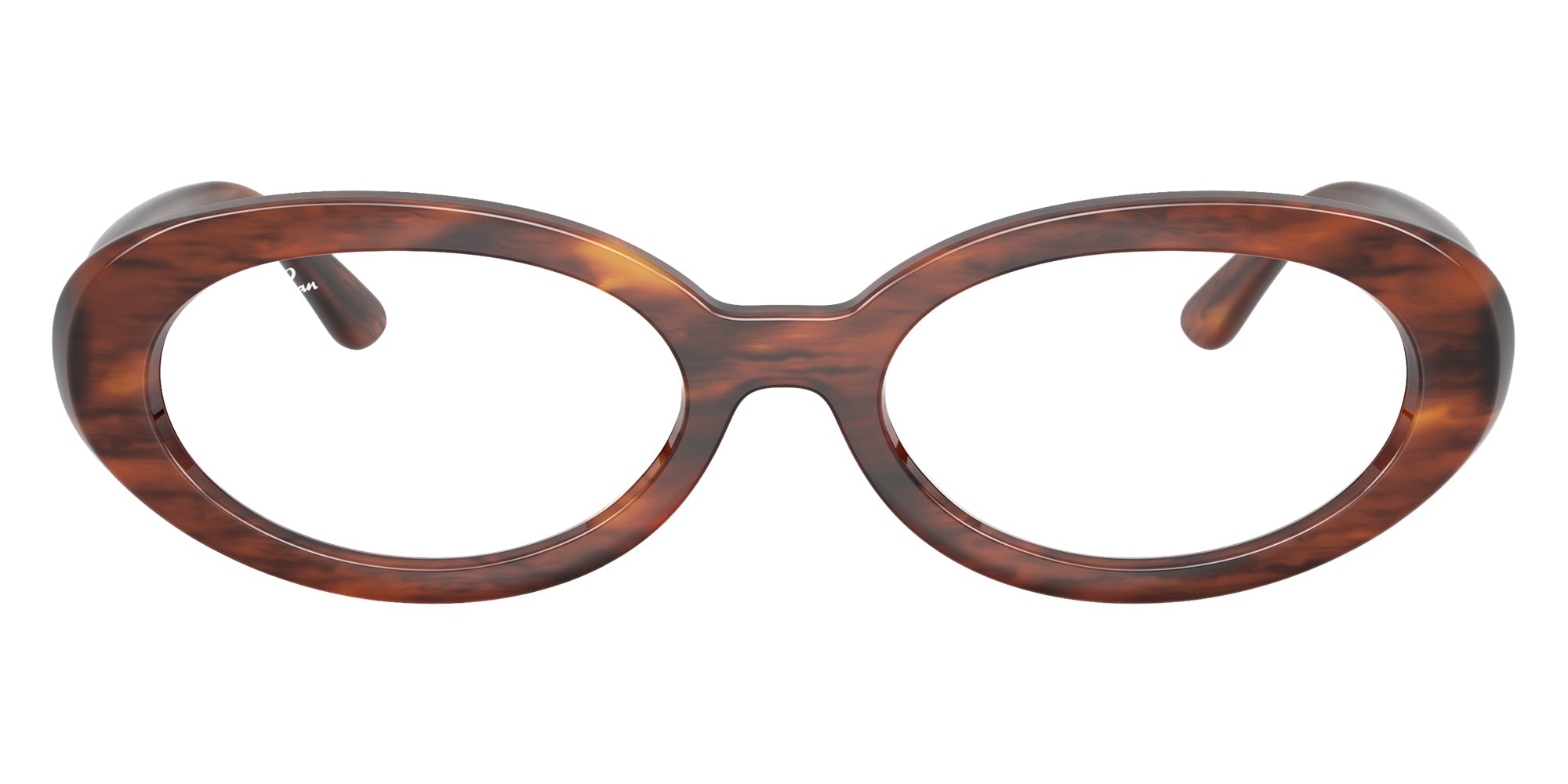Ray-Ban® RX2223V RX2223V 2144 54 Eyeglasses - Striped Havana