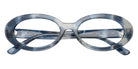 Ray-Ban® RX2223VF RX2223VF 8482 52 Eyeglasses - Opal Blue Havana