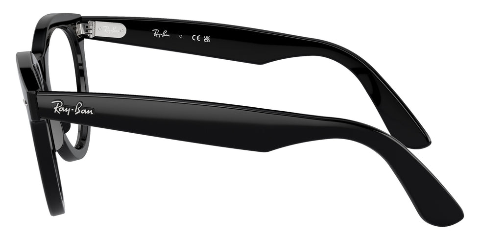 Ray-Ban® RX2241V RX2241V 2000 51 Eyeglasses - Black