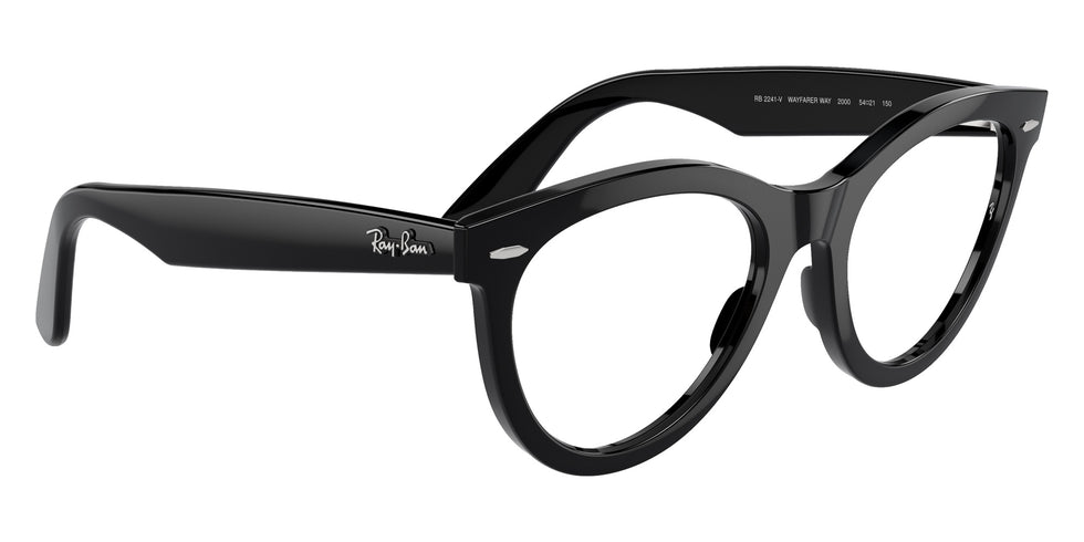 Ray-Ban® RX2241V RX2241V 2000 51 Eyeglasses - Black