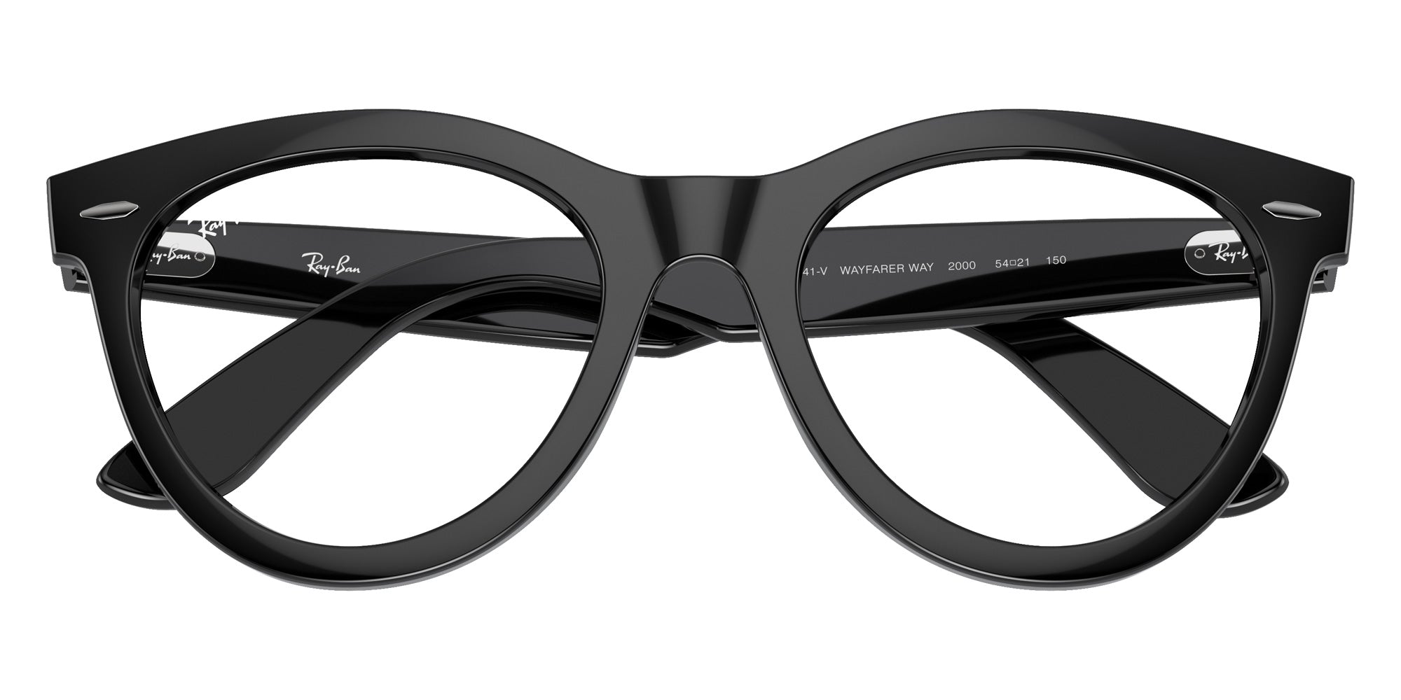 Ray-Ban® RX2241V RX2241V 2000 51 Eyeglasses - Black