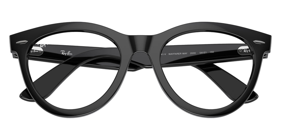 Ray-Ban® RX2241V RX2241V 2000 51 Eyeglasses - Black