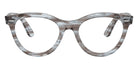 Ray-Ban® RX2241V RX2241V 8361 51 Eyeglasses - Striped Transparent Blue
