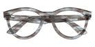 Ray-Ban® RX2241V RX2241V 8361 51 Eyeglasses - Striped Transparent Blue