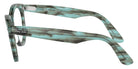 Ray-Ban® RX2241V RX2241V 8362 51 Eyeglasses - Striped Transparent Green