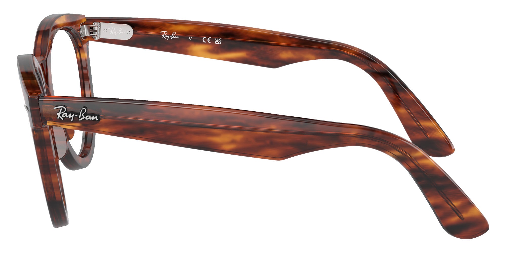 Ray-Ban® RX2241VF RX2241VF 2144 51 Eyeglasses - Striped Havana