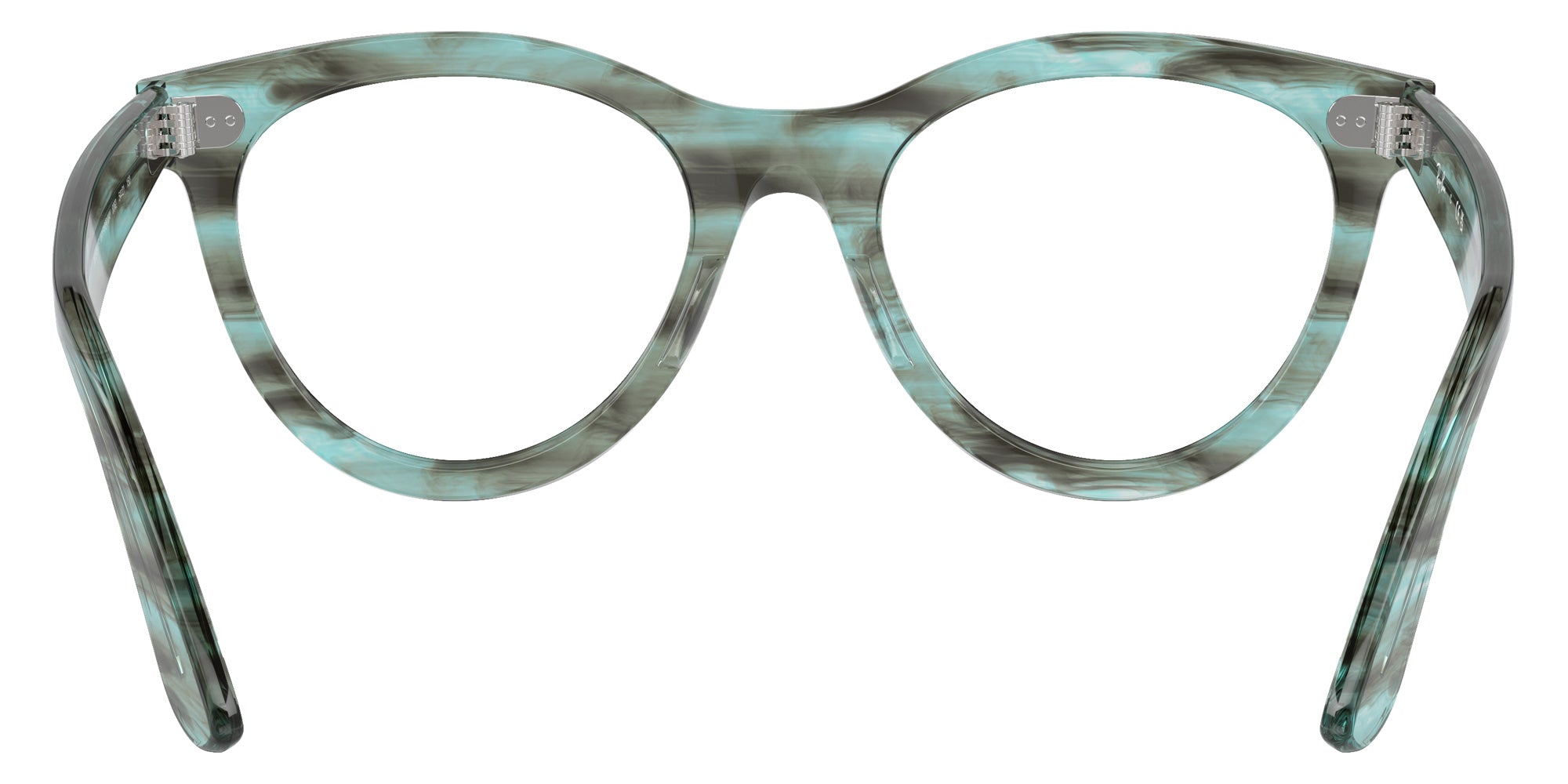 Ray-Ban® RX2241VF RX2241VF 8362 51 Eyeglasses - Striped Transparent Green