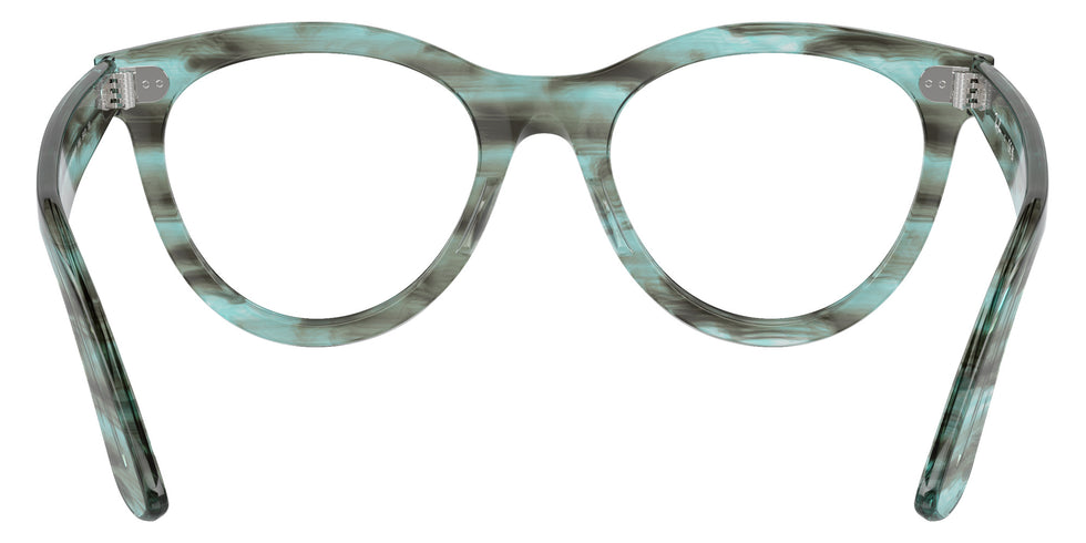 Ray-Ban® RX2241VF RX2241VF 8362 51 Eyeglasses - Striped Transparent Green