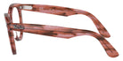 Ray-Ban® RX2241VF RX2241VF 8363 51 Eyeglasses - Striped Transparent Pink
