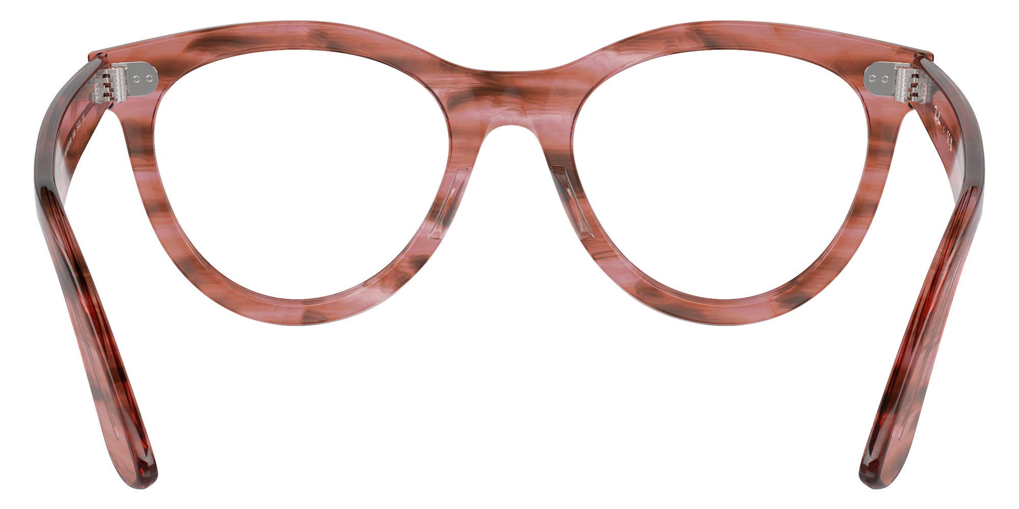 Ray-Ban® RX2241VF RX2241VF 8363 51 Eyeglasses - Striped Transparent Pink