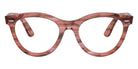 Ray-Ban® RX2241VF RX2241VF 8363 51 Eyeglasses - Striped Transparent Pink