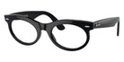 Ray-Ban® RX2242V RX2242V 2000 53 Eyeglasses - Black