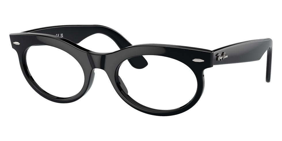 Ray-Ban® RX2242V RX2242V 2000 53 Eyeglasses - Black