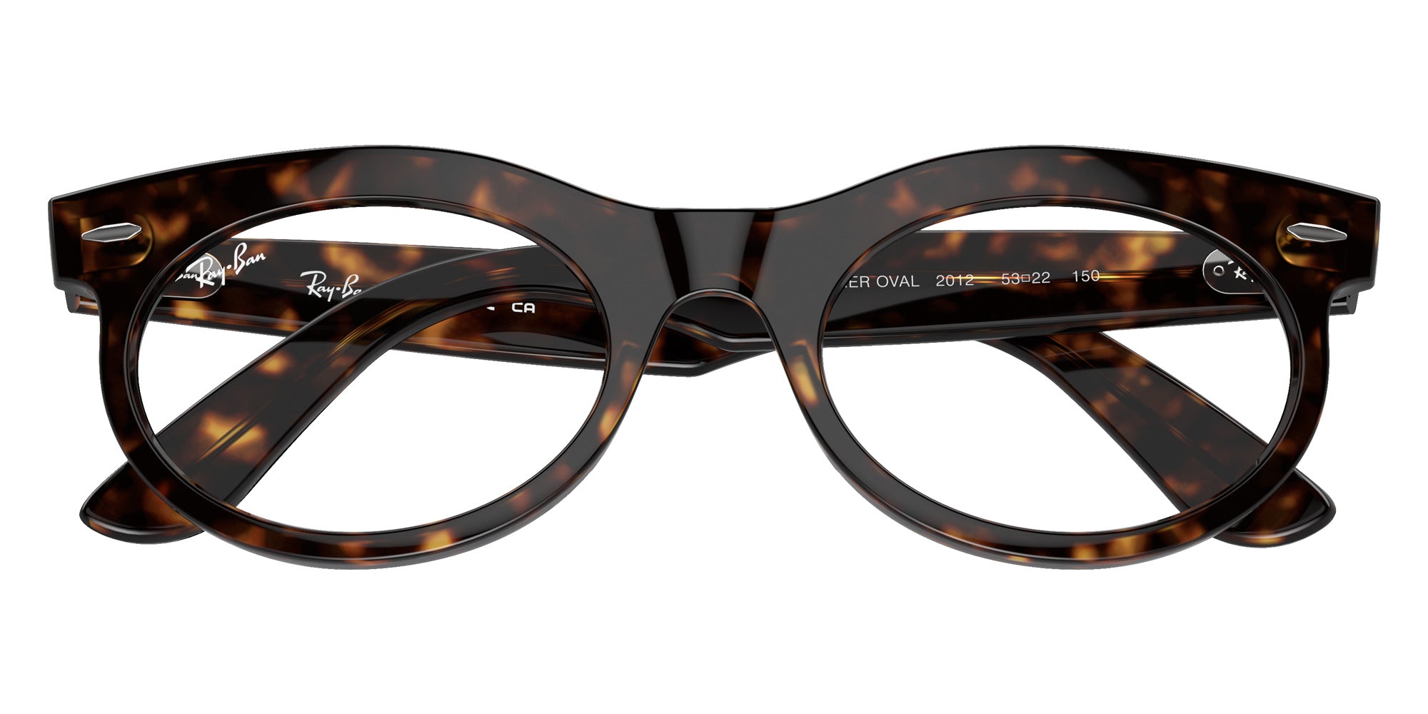 Ray-Ban® RX2242V RX2242V 2012 53 Eyeglasses - Havana