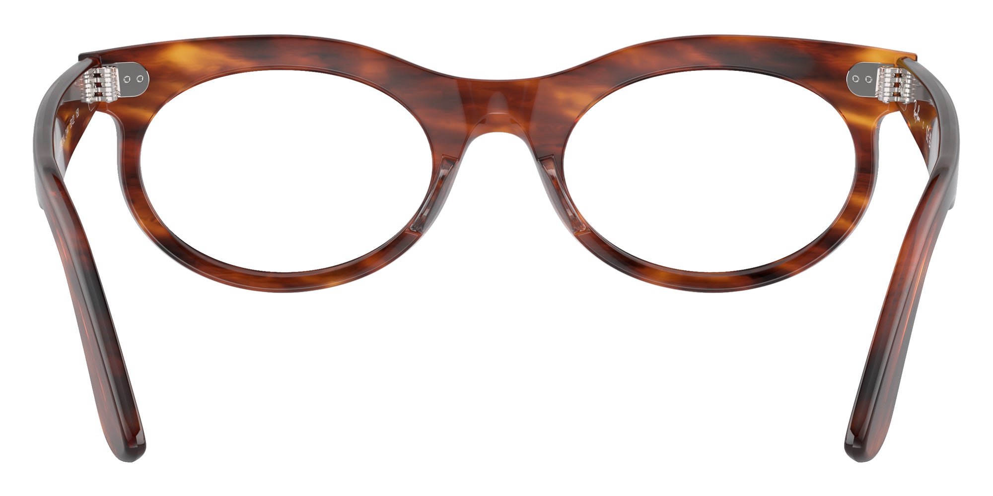 Ray-Ban® RX2242V RX2242V 2144 50 Eyeglasses - Striped Havana