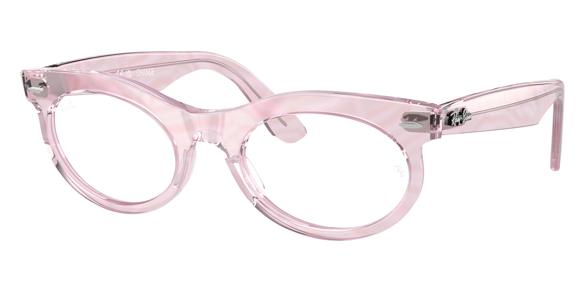 Ray-Ban® RX2242V RX2242V 8292 50 Eyeglasses - Photo Waves Purple