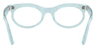 Ray-Ban® RX2242V RX2242V 8293 50 Eyeglasses - Photo Waves Azure