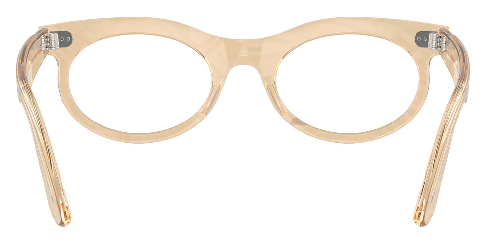 Ray-Ban® RX2242V RX2242V 8294 50 Eyeglasses - Photo Waves Brown