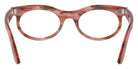 Ray-Ban® RX2242V RX2242V 8363 53 Eyeglasses - Striped Transparent Pink