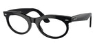 Ray-Ban® RX2242VF RX2242VF 2000 53 Eyeglasses - Black