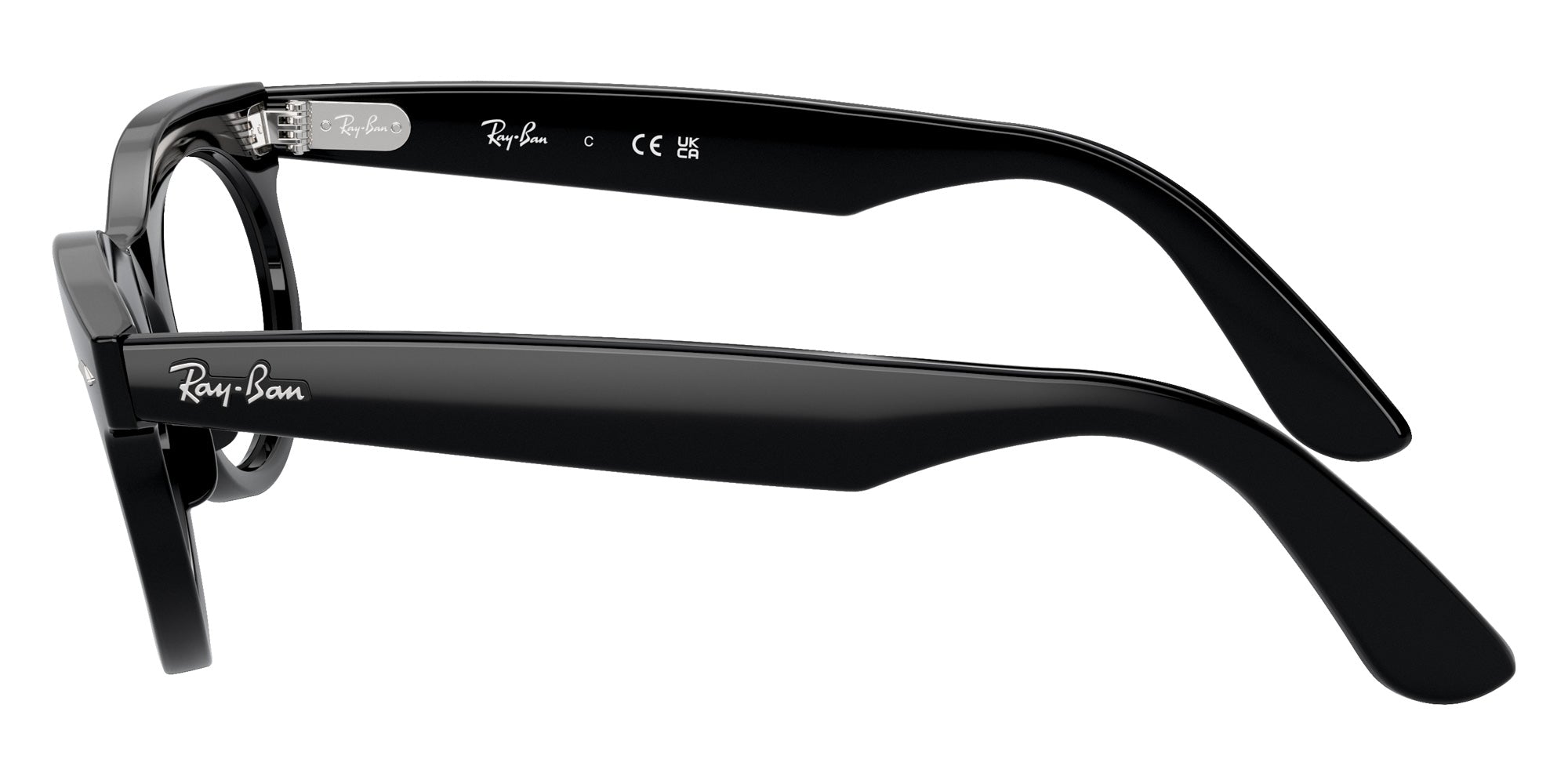 Ray-Ban® RX2242VF RX2242VF 2000 53 Eyeglasses - Black