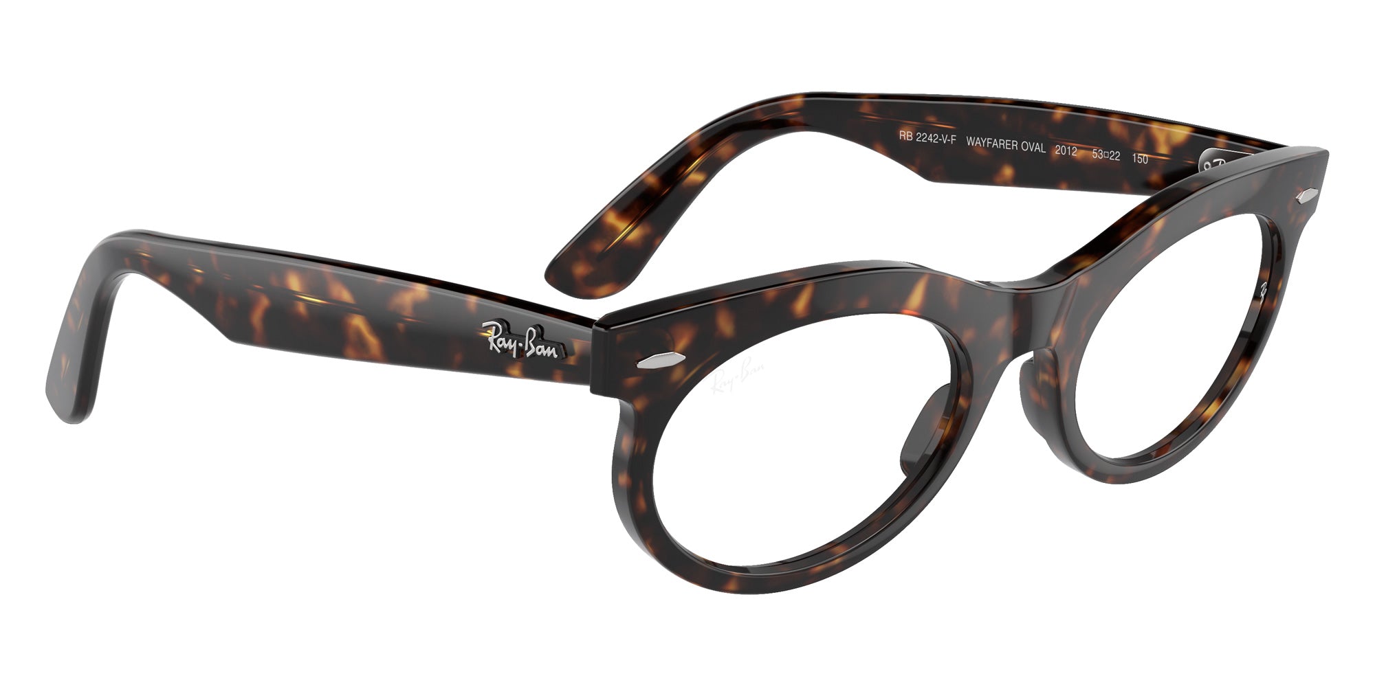 Ray-Ban® RX2242VF RX2242VF 2012 53 Eyeglasses - Havana