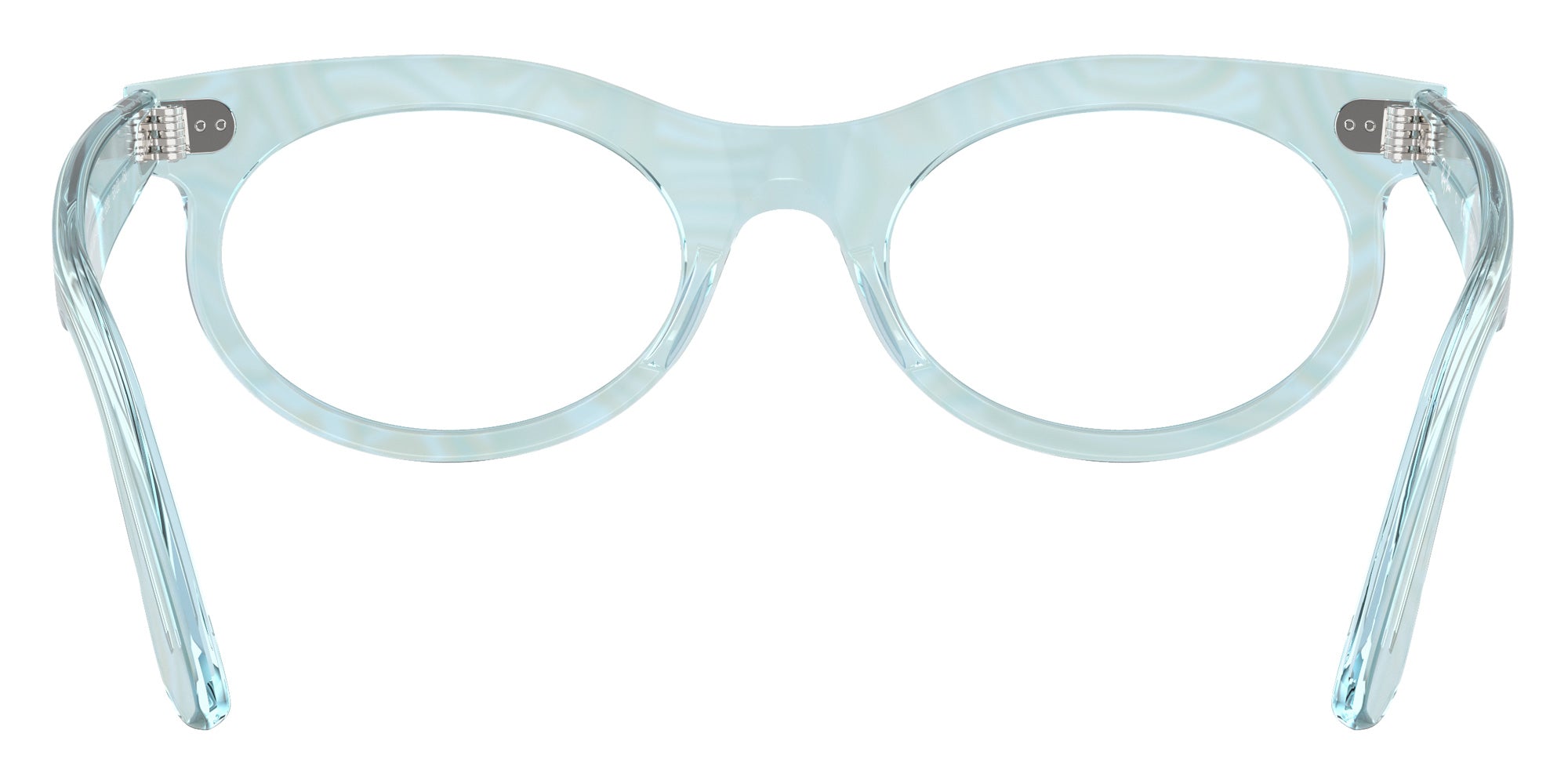 Ray-Ban® RX2242VF RX2242VF 8293 53 Eyeglasses - Photo Waves Azure