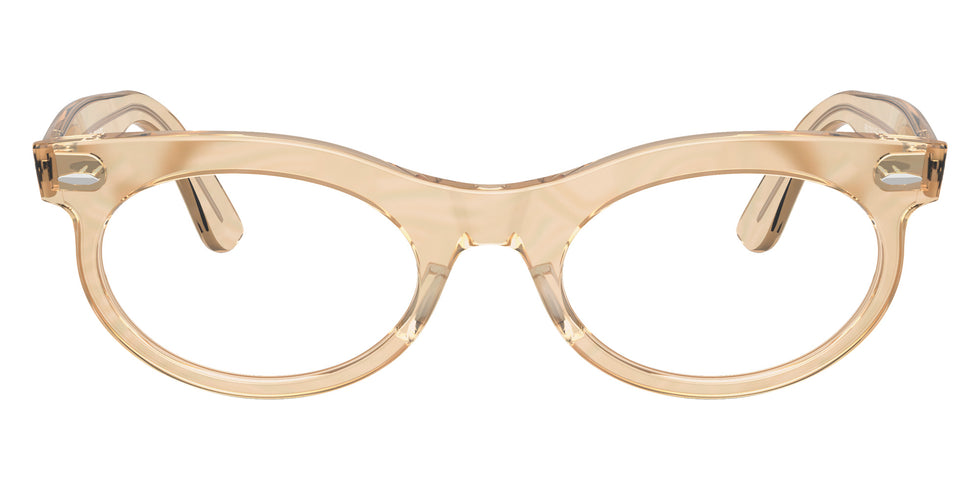 Ray-Ban® RX2242VF RX2242VF 8294 53 Eyeglasses - Photo Waves Brown