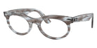 Ray-Ban® RX2242VF RX2242VF 8361 53 Eyeglasses - Striped Transparent Blue